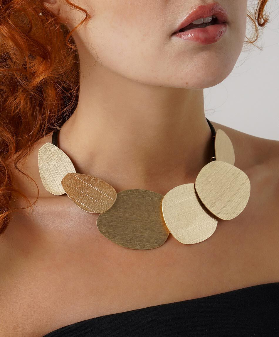 Collar mujer c&iacute;rculos