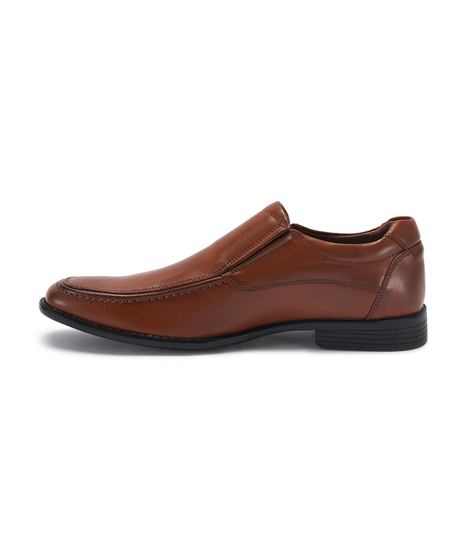 Zapato hombre mocas&iacute;n caf&eacute;