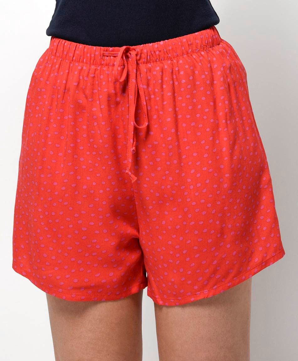 Short mujer lunares