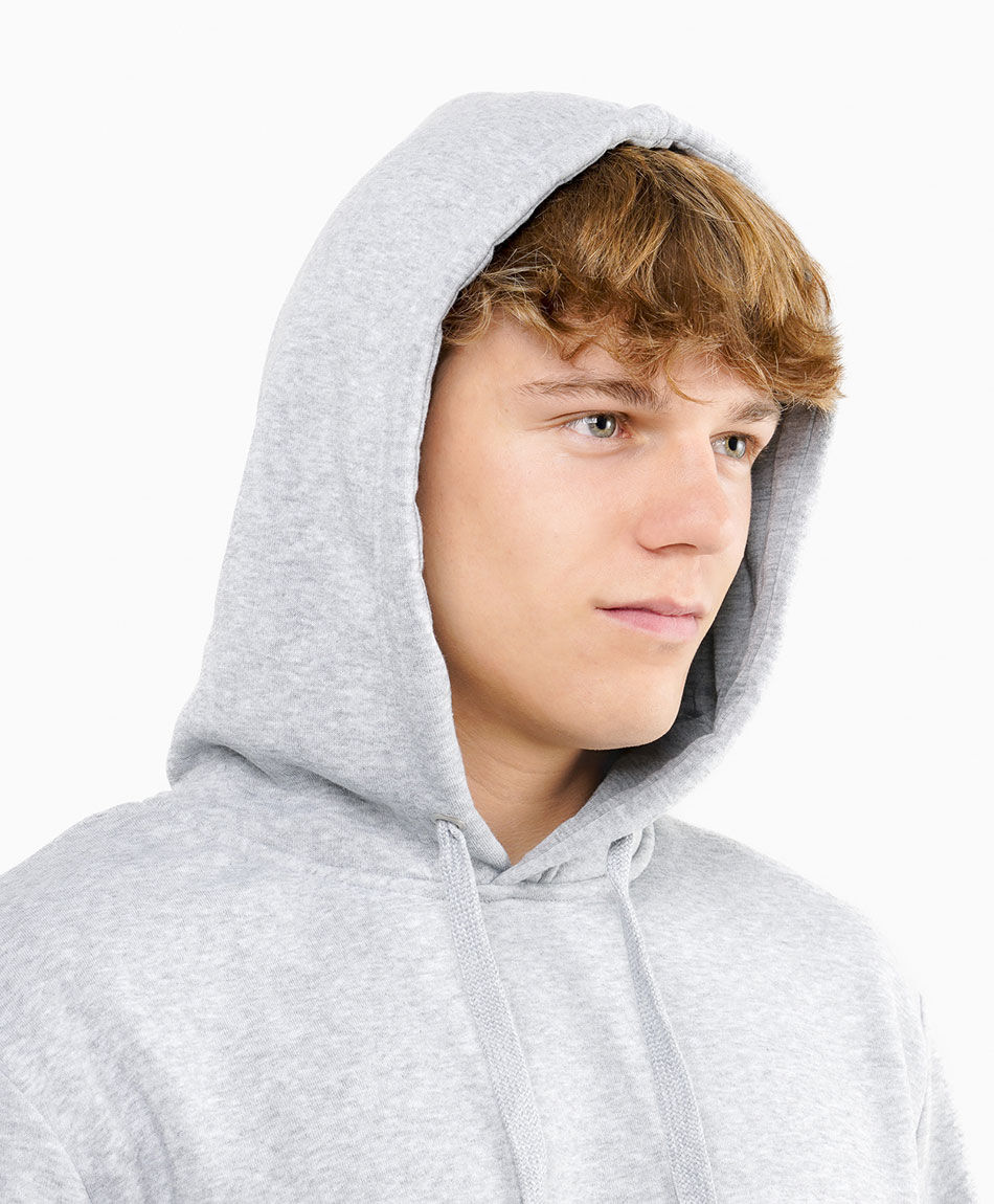 Buzo hombre liso grey