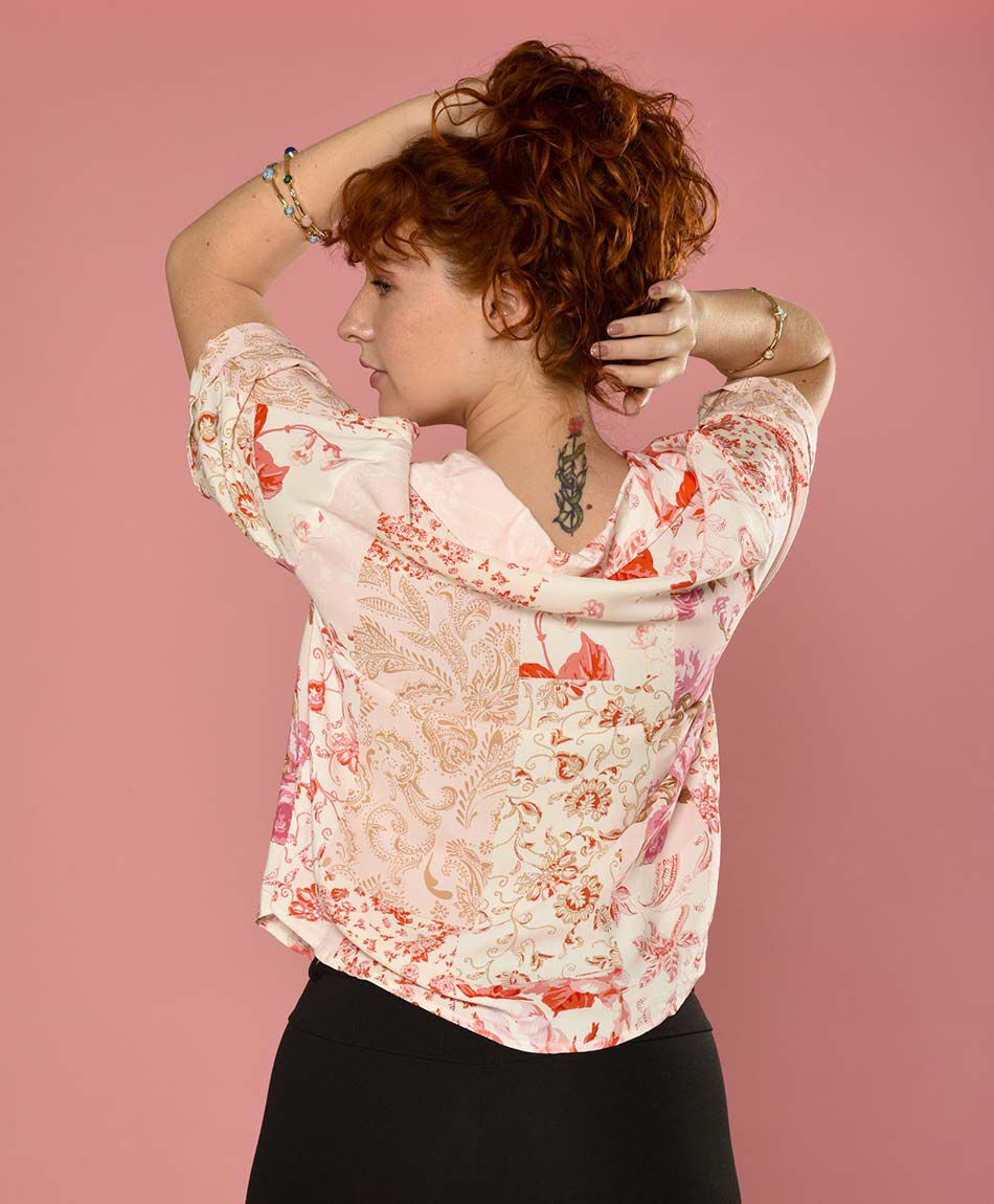 Blusa estampada