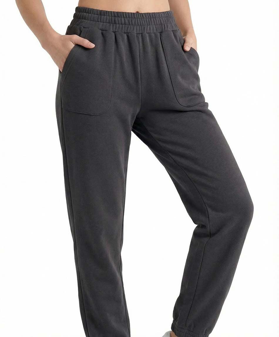 Pantal&oacute;n deportivo mujer jogger negro