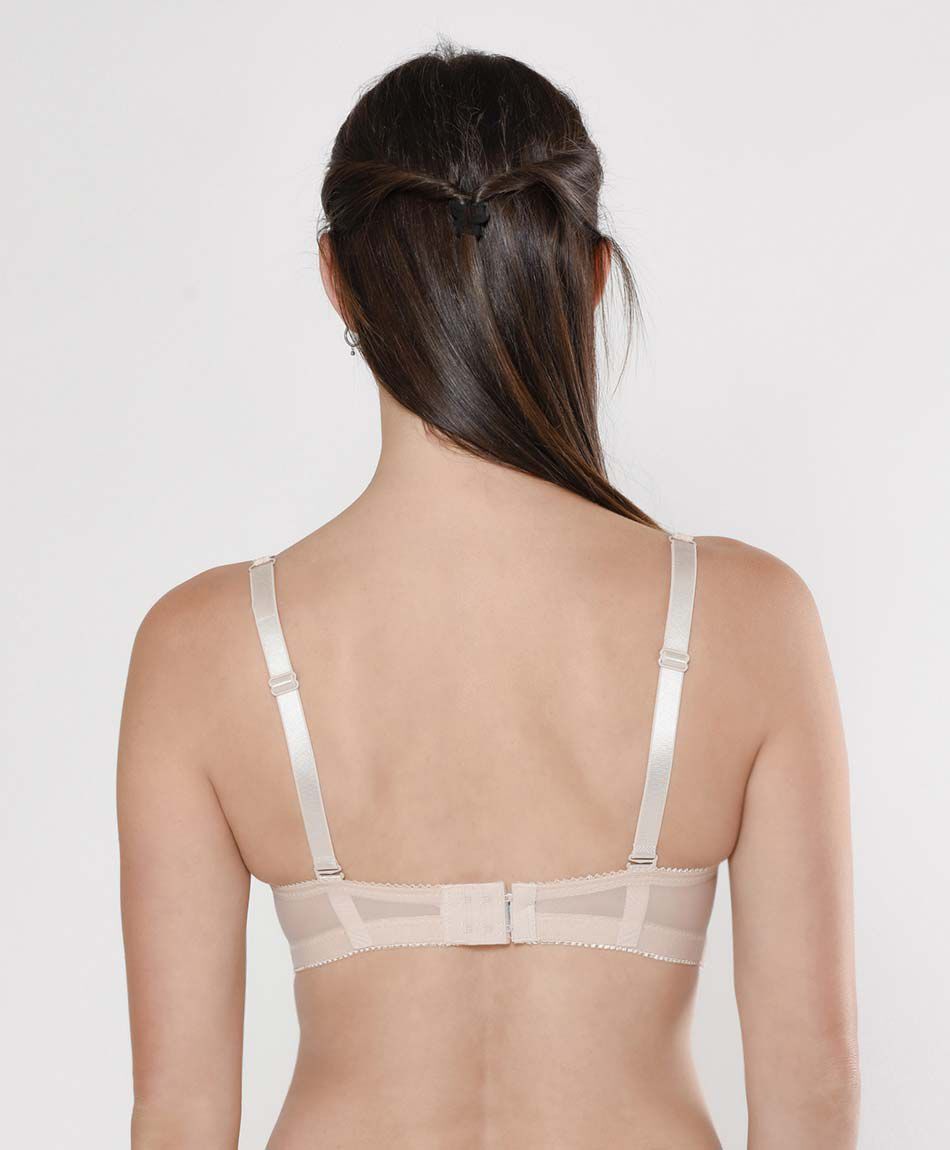 Corpi&ntilde;o mujer encaje mesh strapless