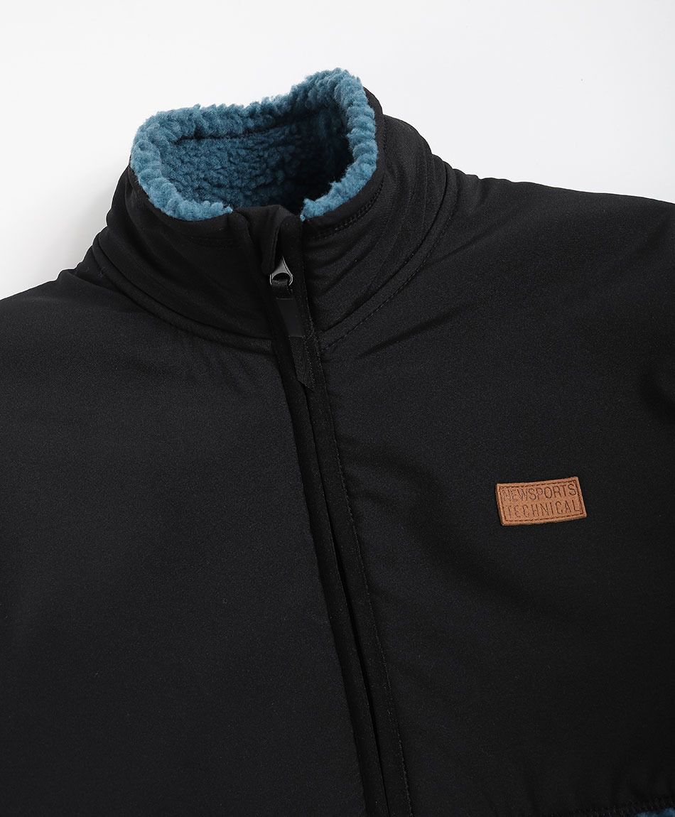 Campera deportiva hombre bicolor