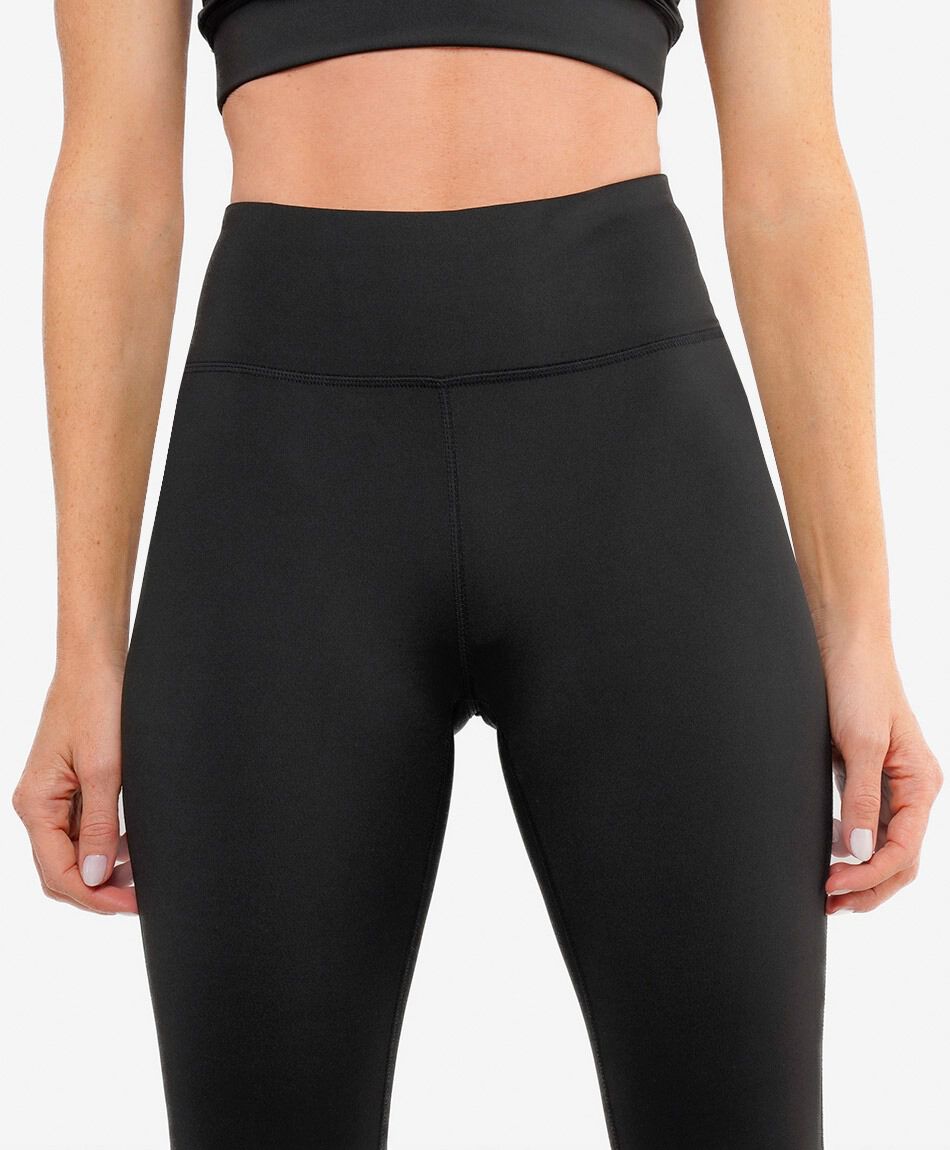 Calza mujer lisa tiro alto