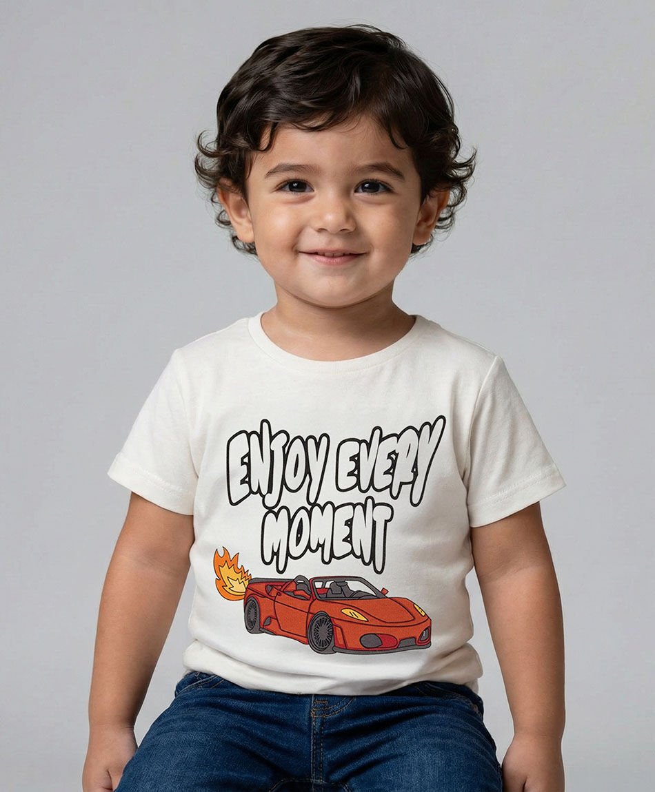 Remera beb&eacute; auto deportivo