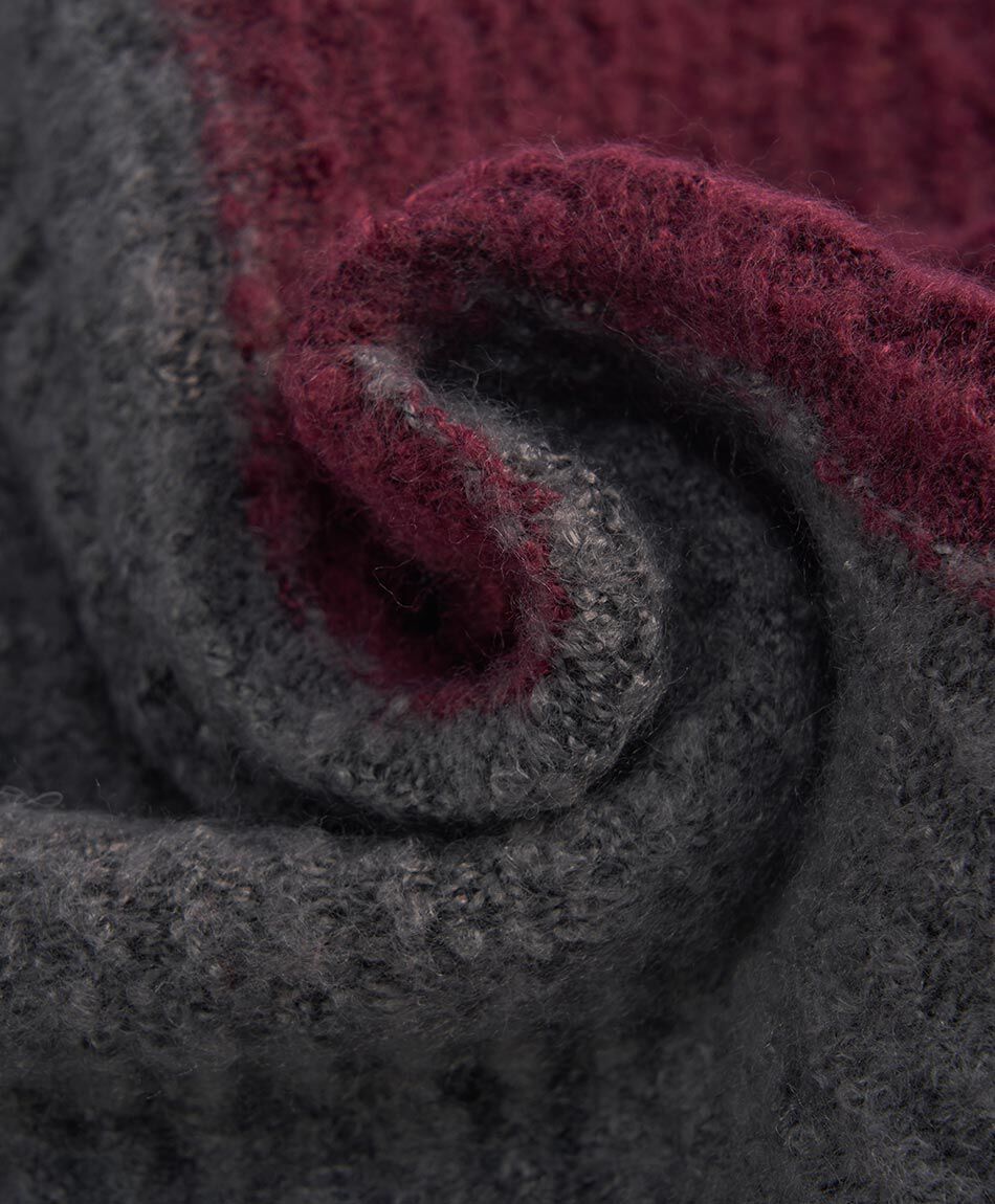 Bufanda mujer bicolor dark