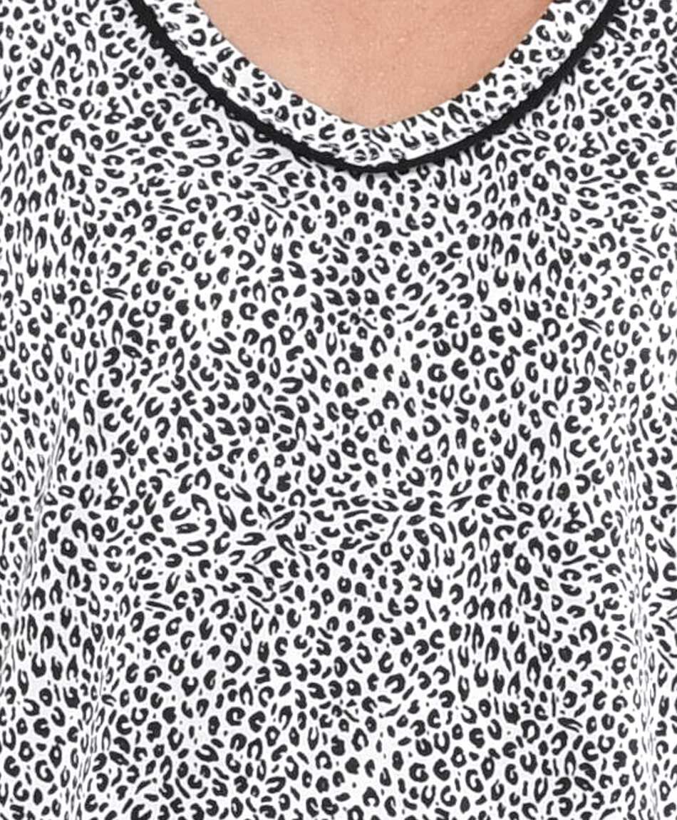 Pijama mujer capri animal print