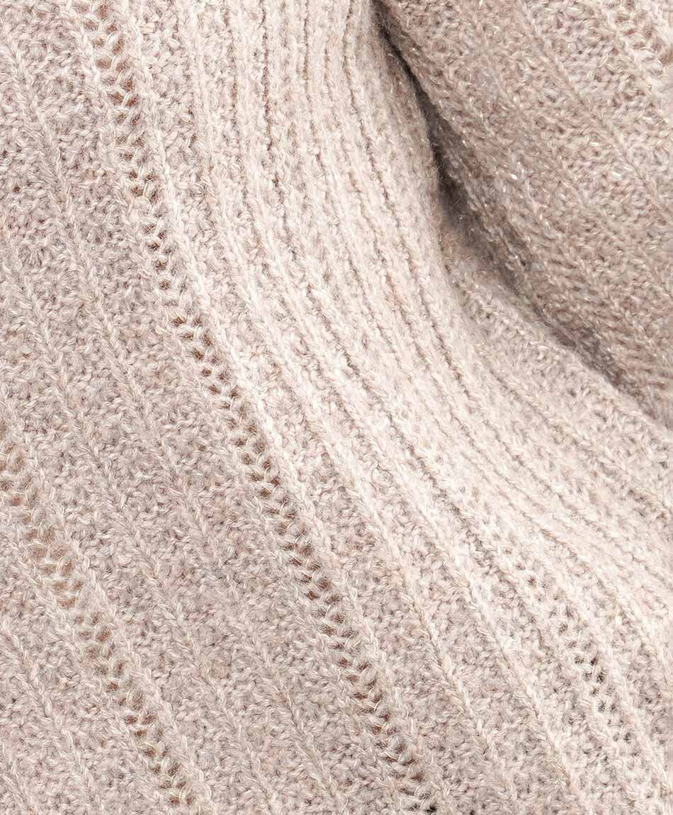 Sweater mujer jacquard lurex