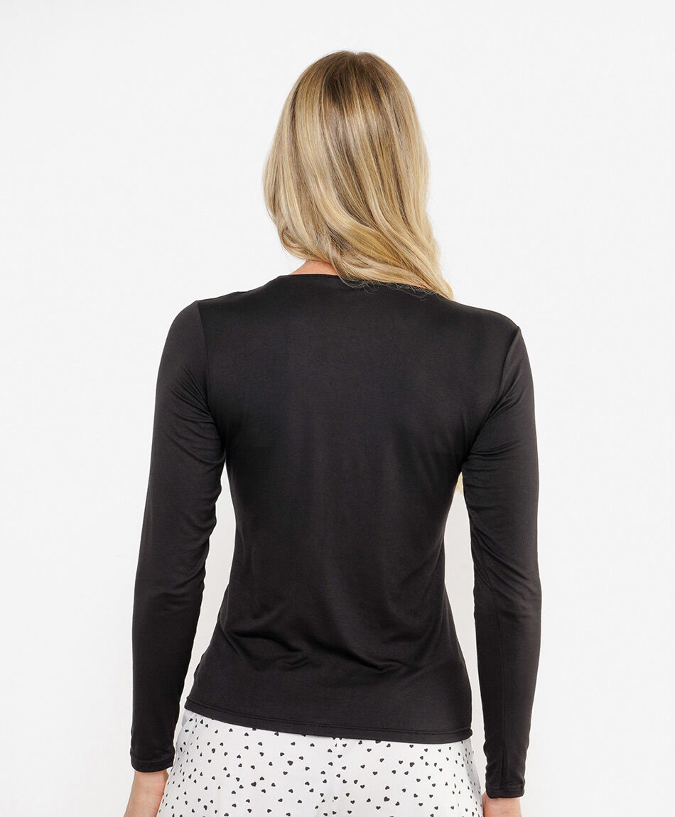 Camiseta mujer lisa bamboo