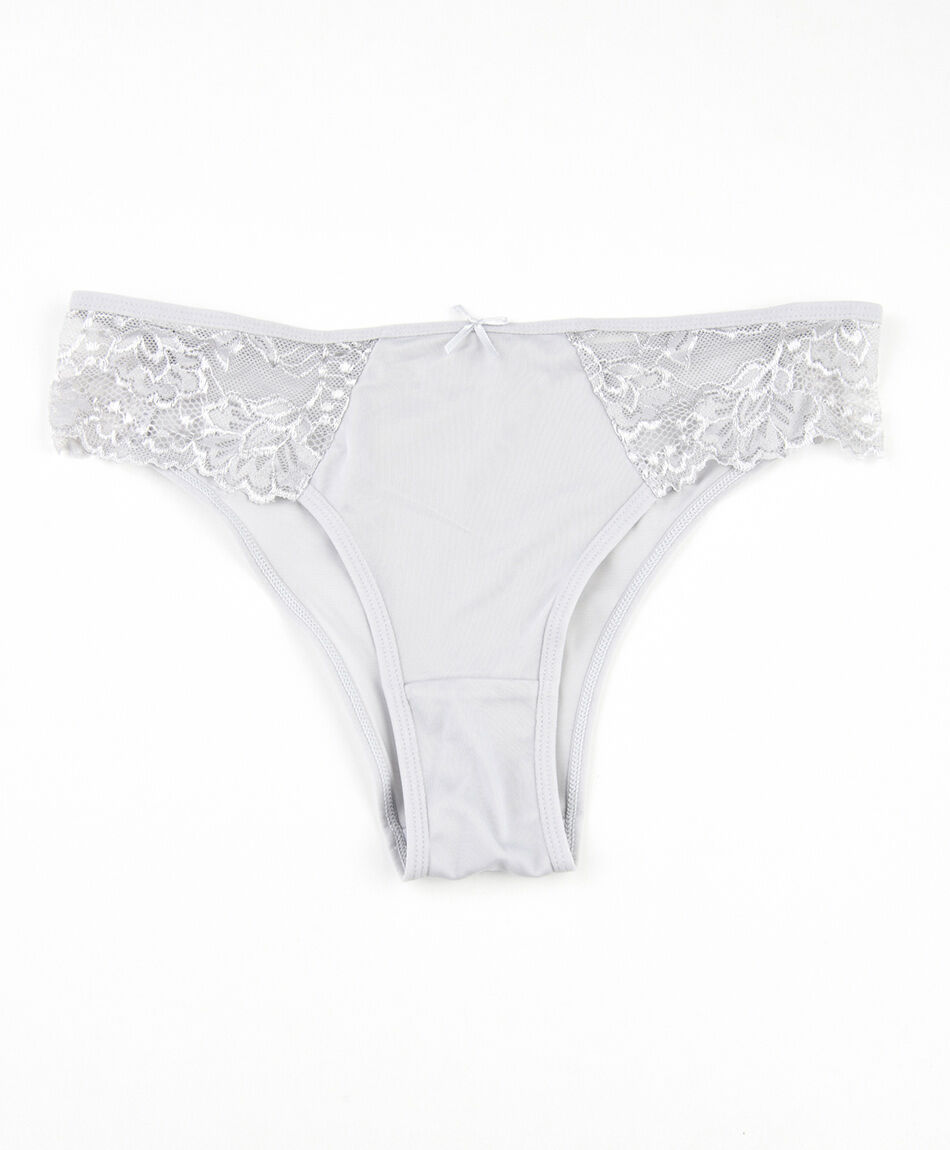 Tanga mujer encaje lateral