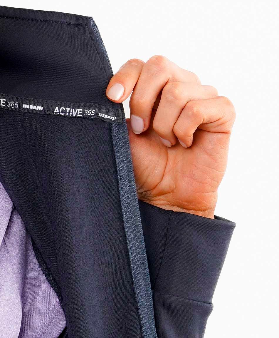 Buzo deportivo mujer linea white