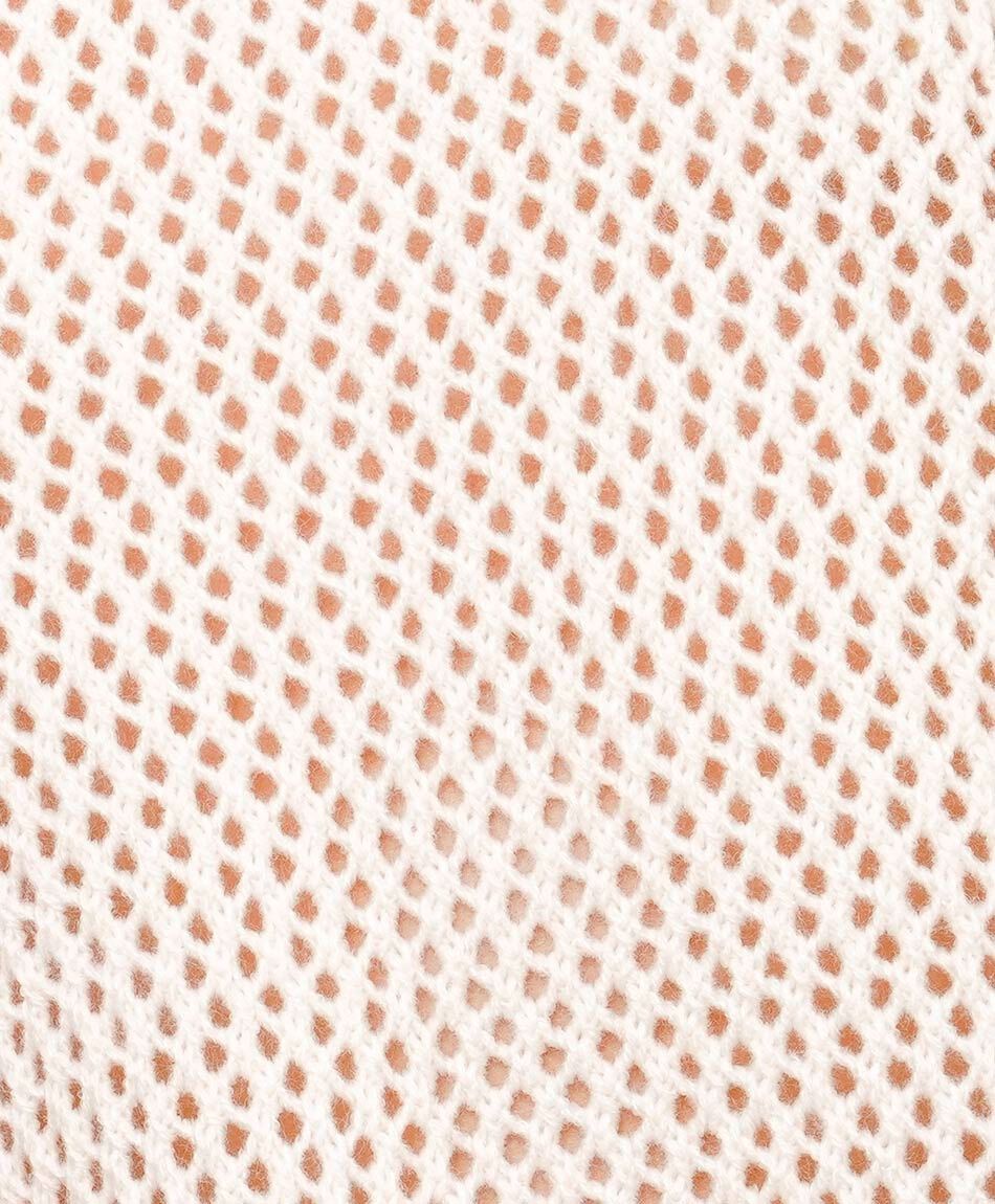 Sweater mujer calado con lineas