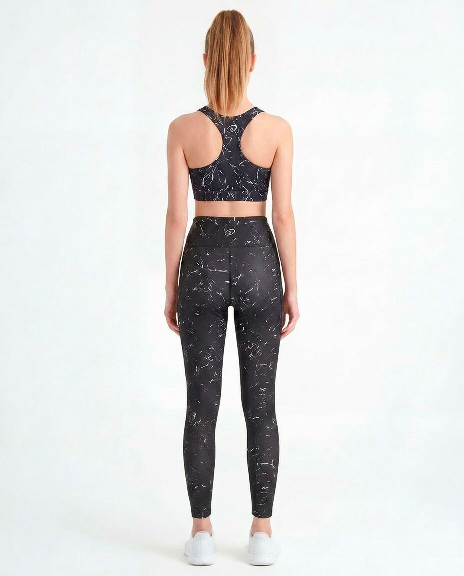 Calza deportiva mujer print  l&iacute;neas
