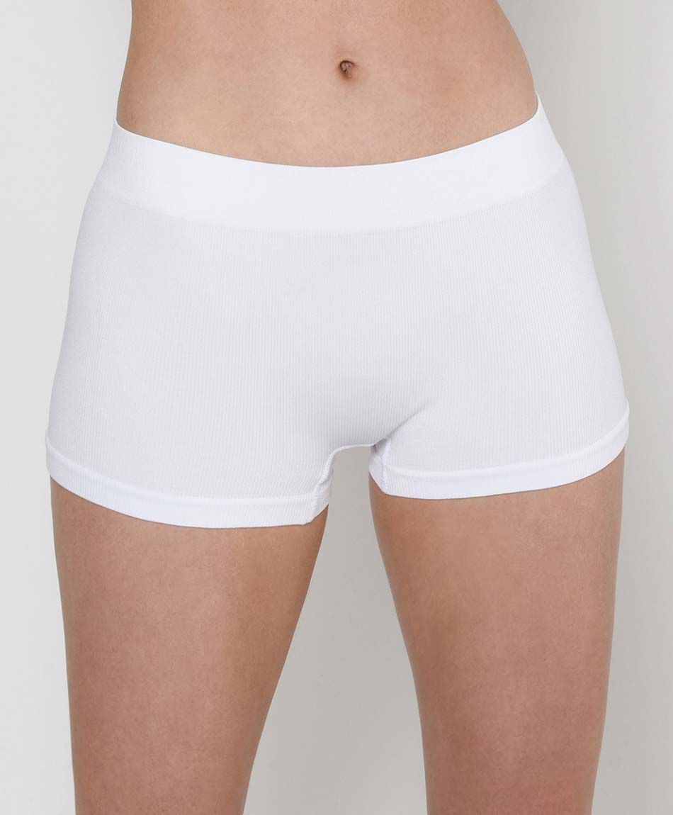 Boxer mujer seamless acanalado