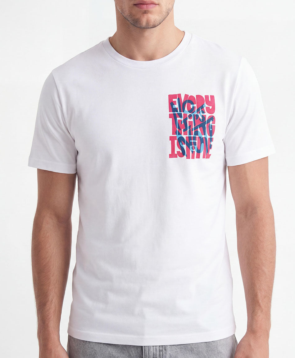 Remera hombre everything is fine