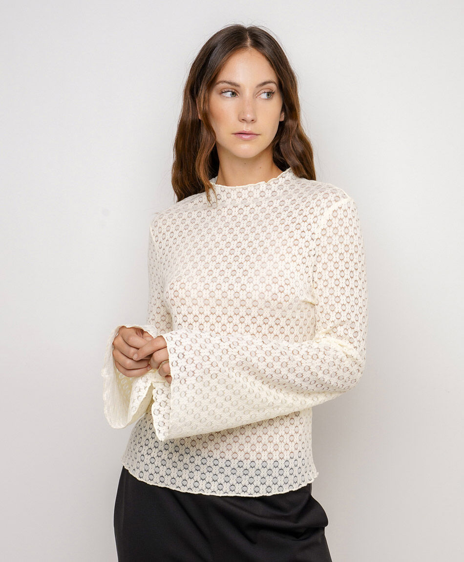 Remera mujer flare vintage