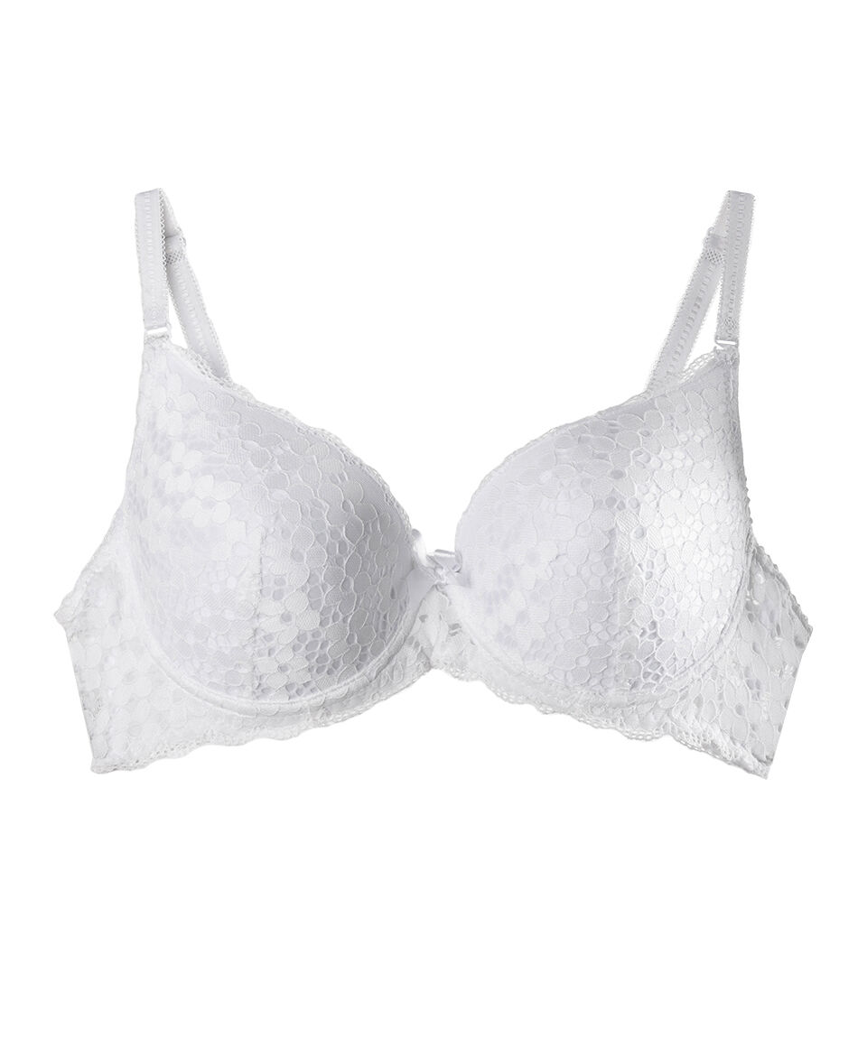 Corpi&ntilde;o mujer florcitas push up