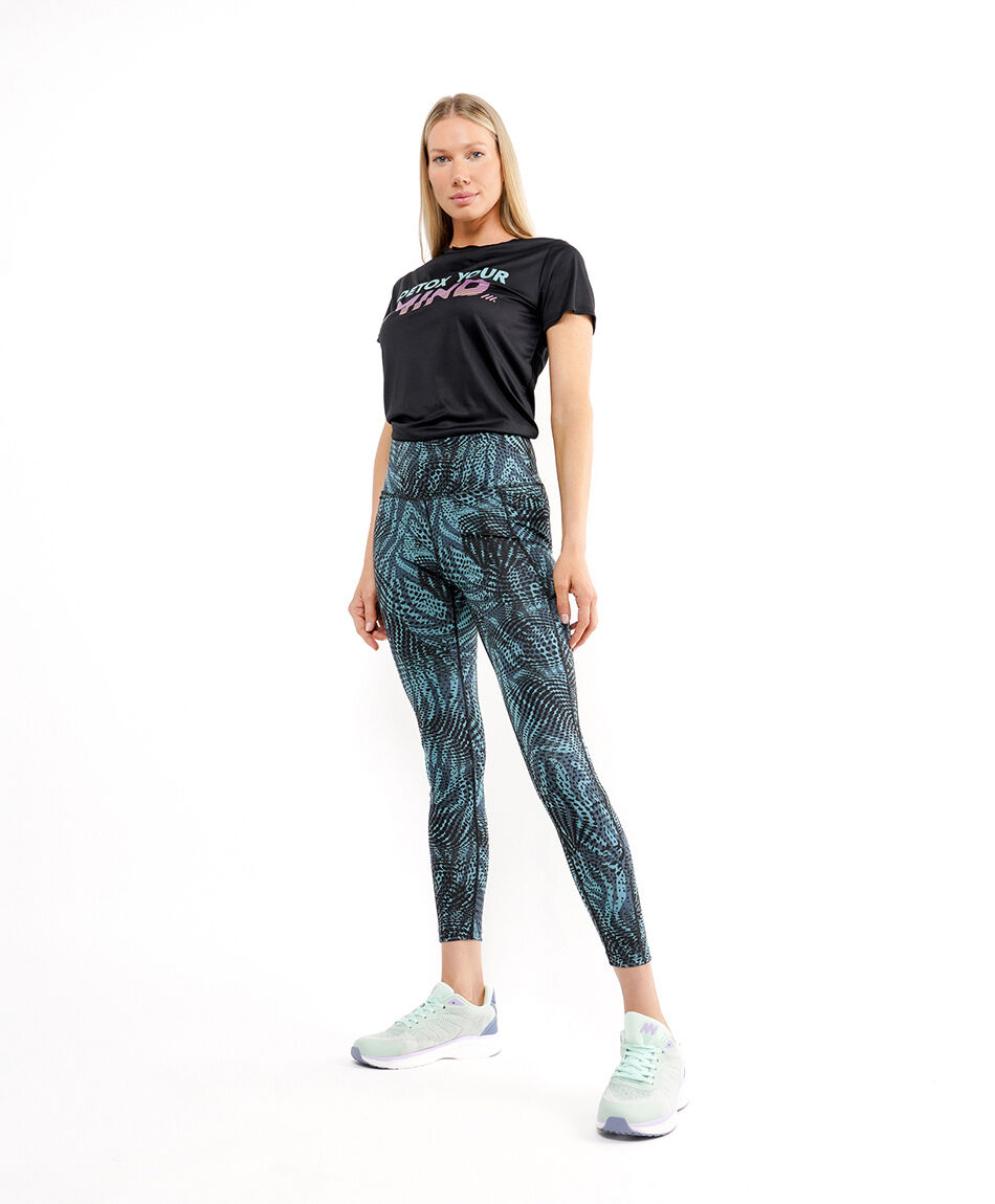 Calza deportiva mujer dise&ntilde;o full print