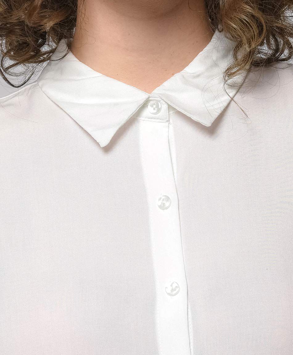 Camisa mujer lazo pretina