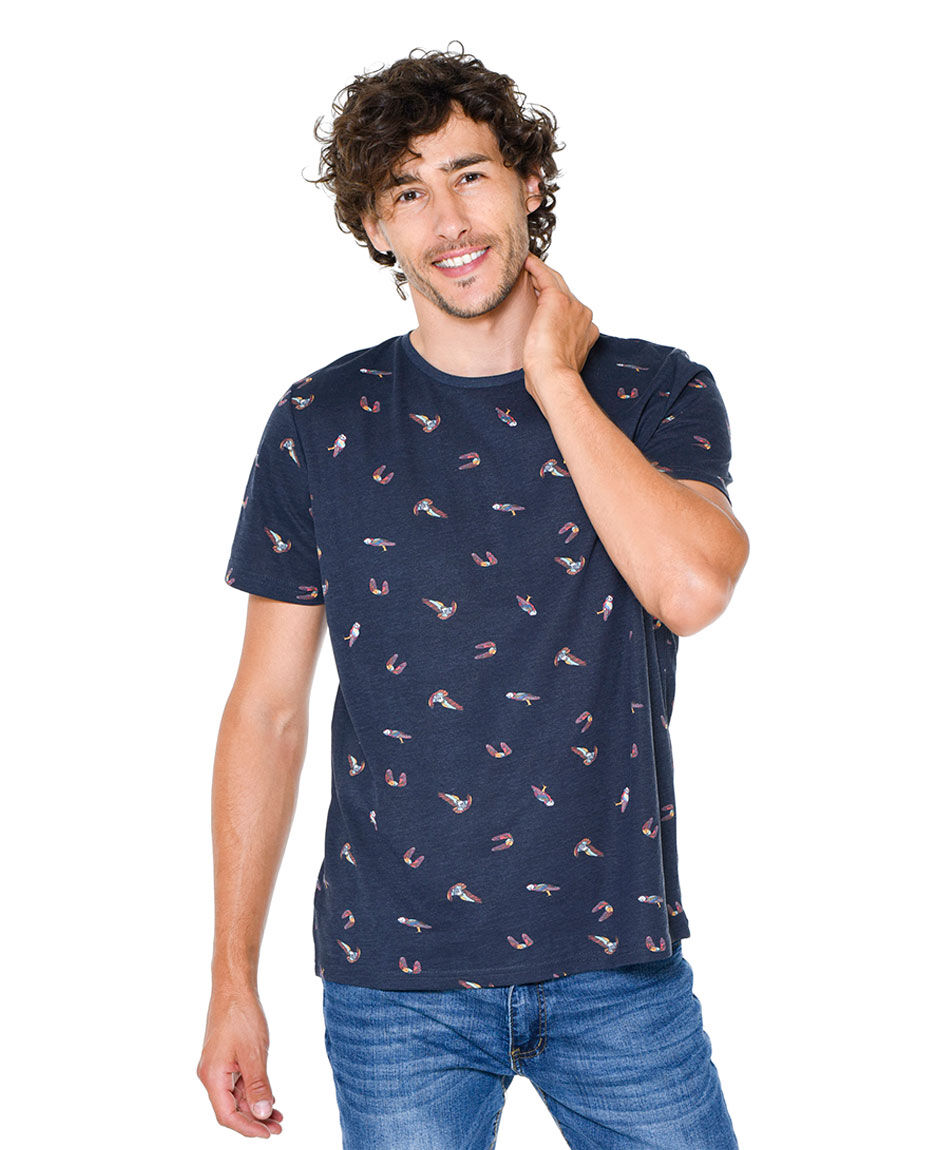 Polera estampada