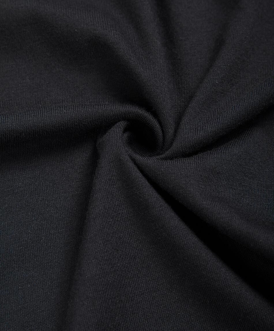 Remera deportiva mujer manga casquillo black