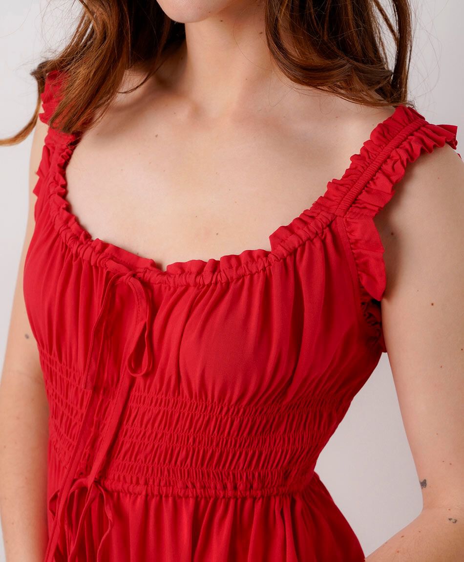 Vestido mujer elasticado