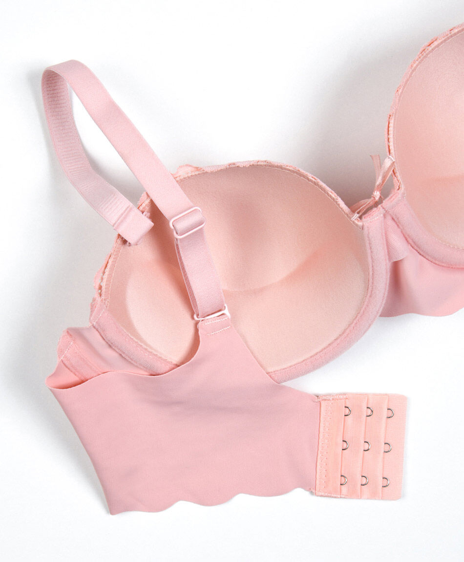 Corpi&ntilde;o mujer encajes floreados seamless