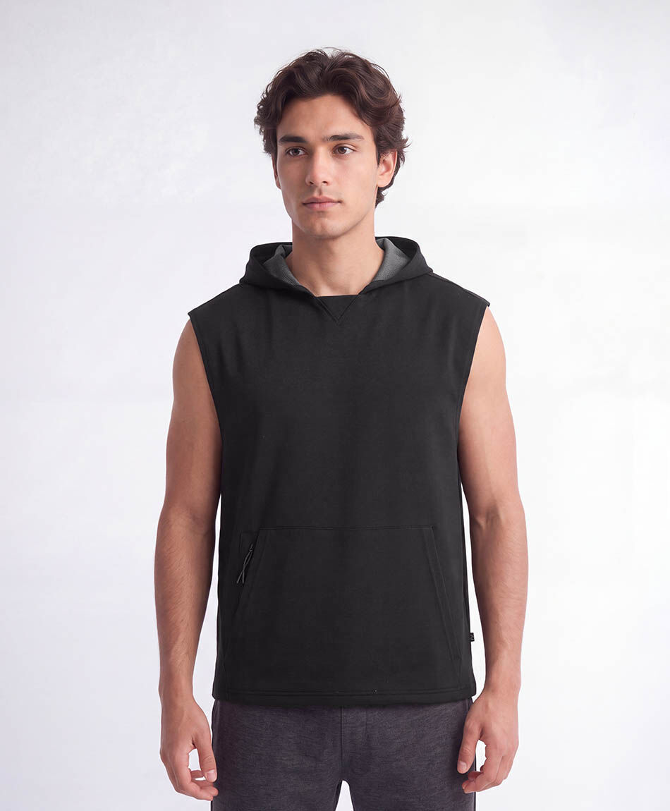 remera deportiva hombre sin mangas Gorra