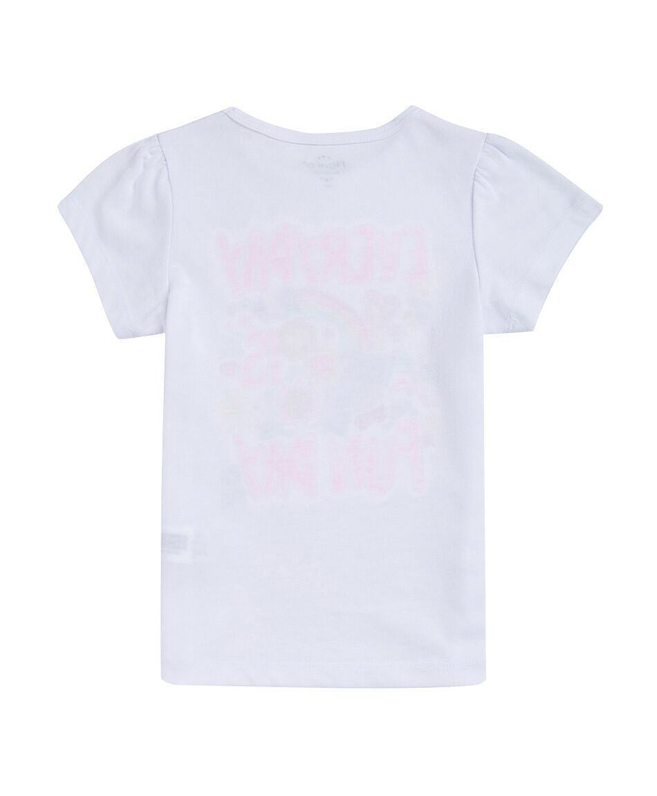 Remera beb&eacute; blanca every days