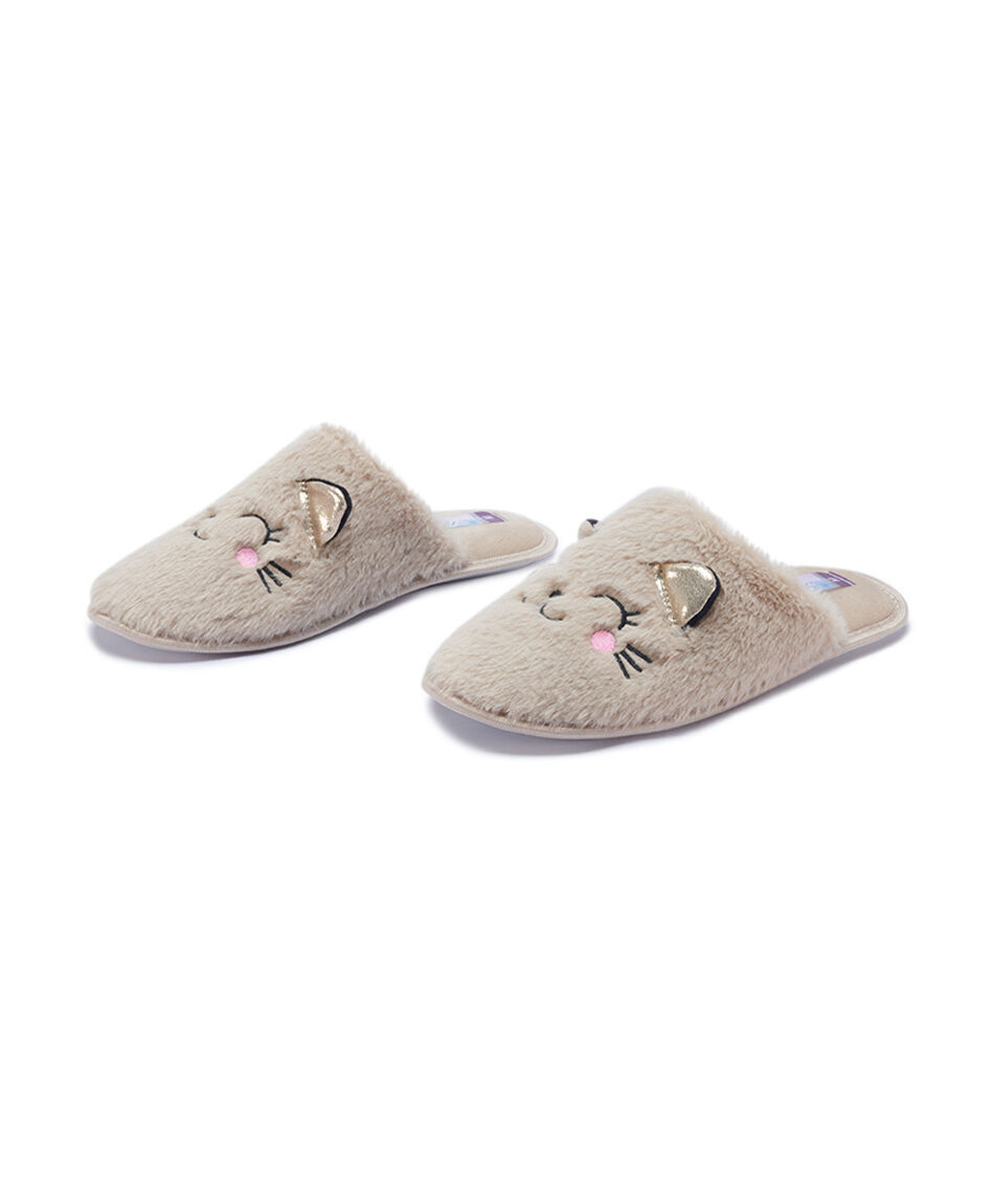 Pantufla mujer animalito