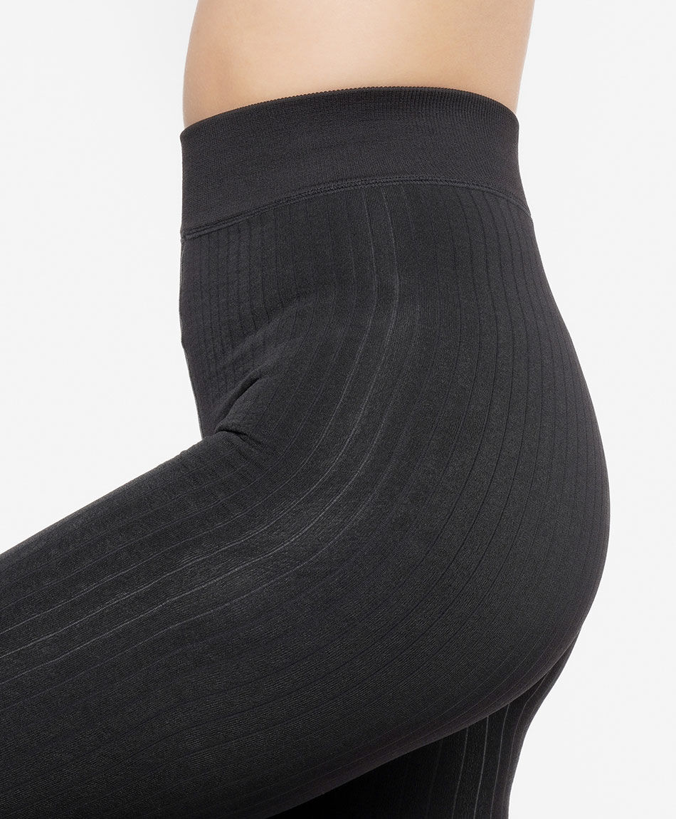 Panty mujer leggins t&eacute;rmica rayas