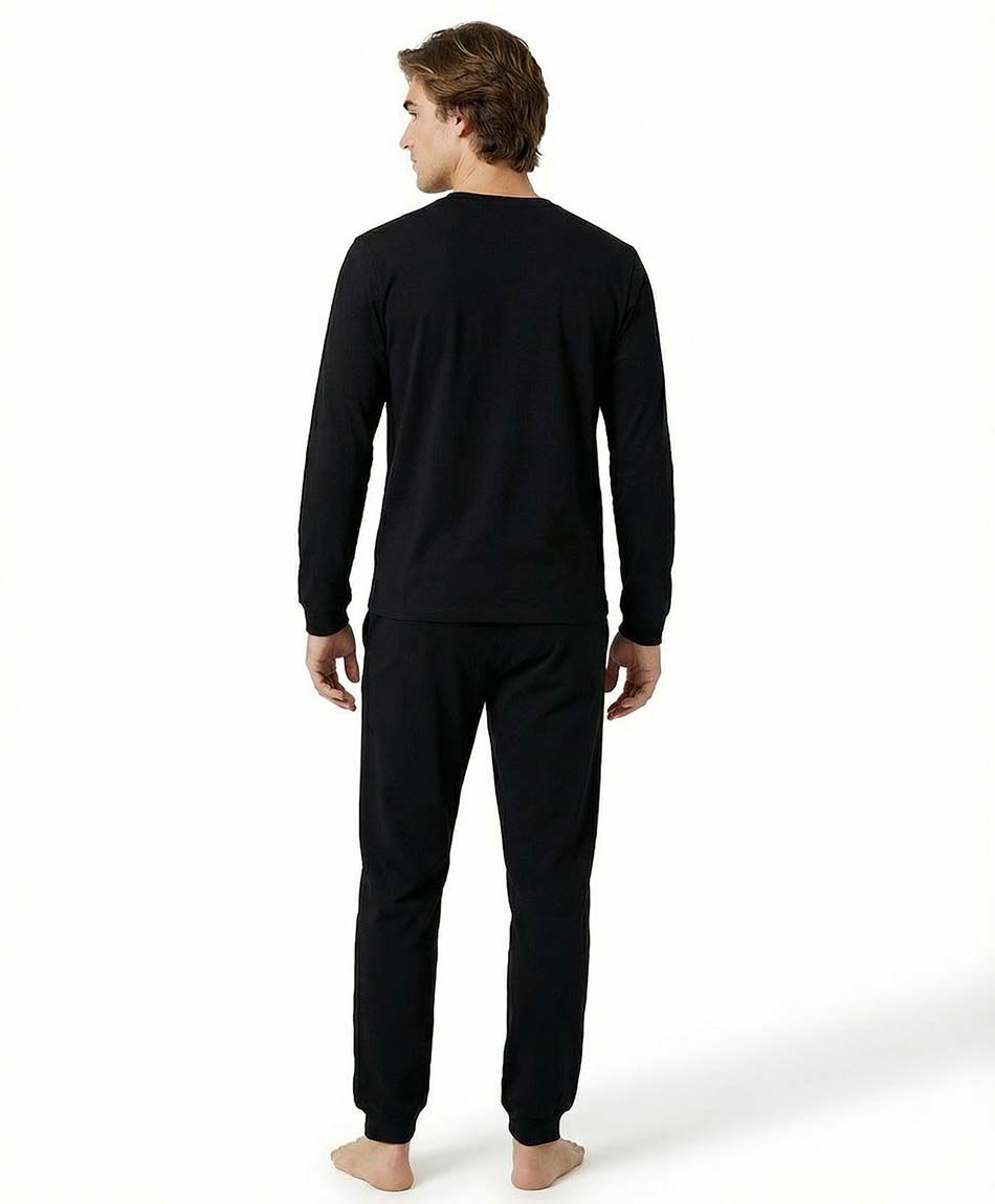 Pijama hombre l&iacute;nea bicolor