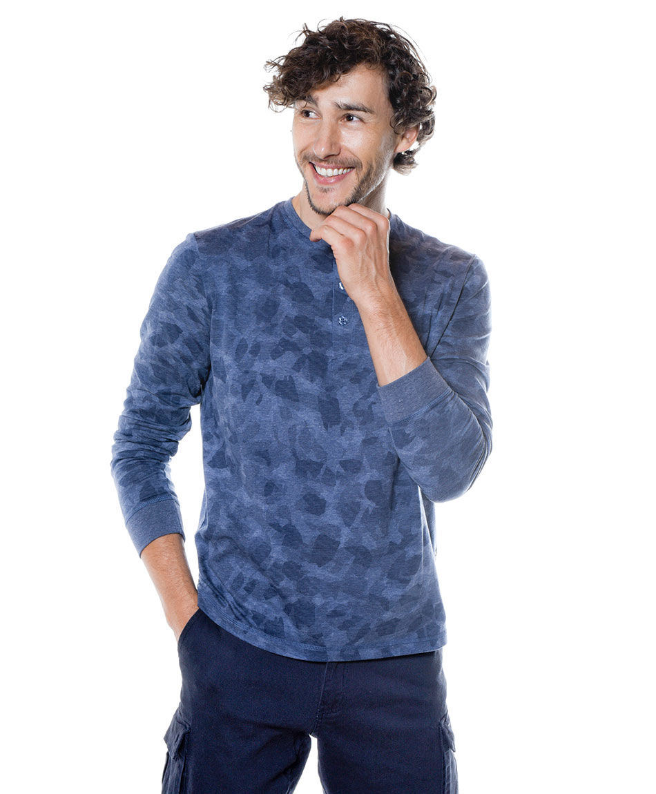Polera fantasia estampada