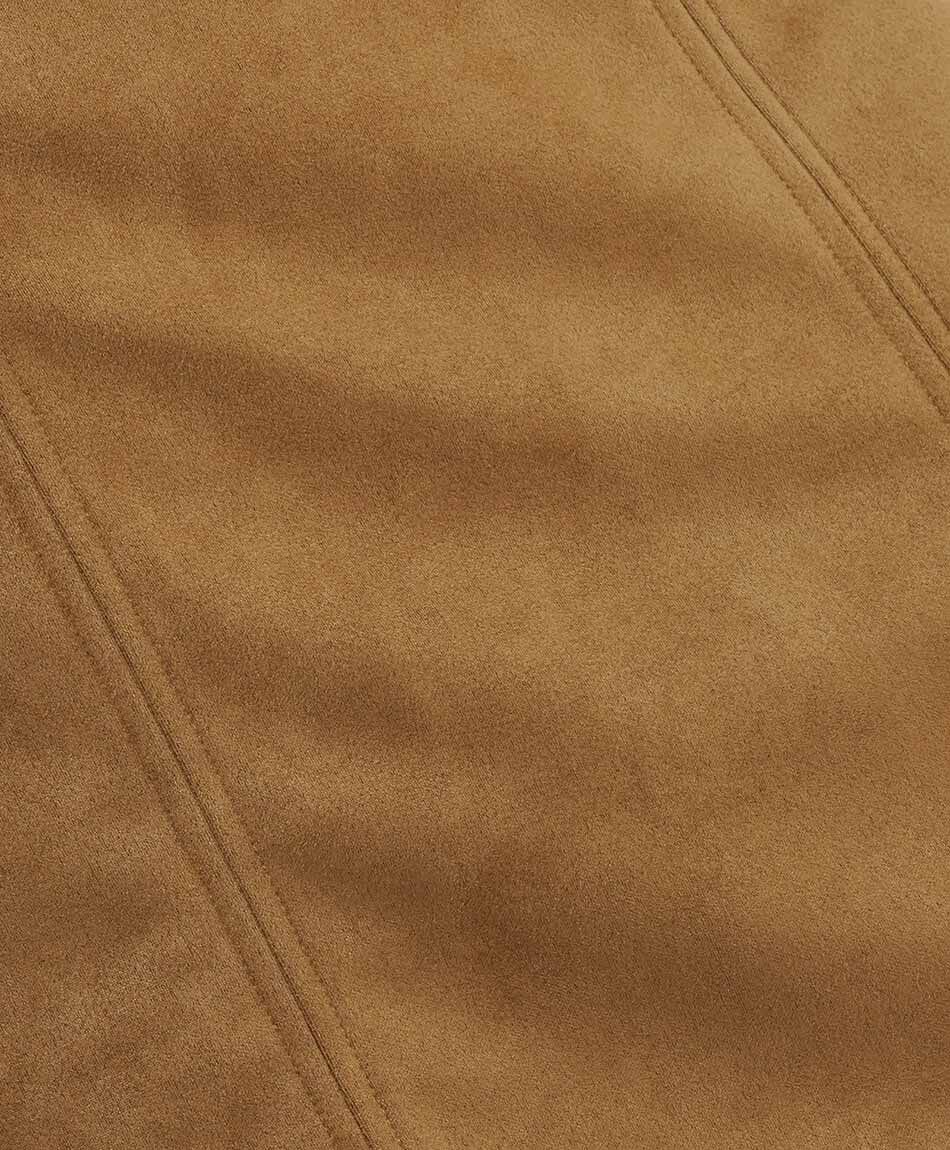 Mini Pollera mujer tubo suede