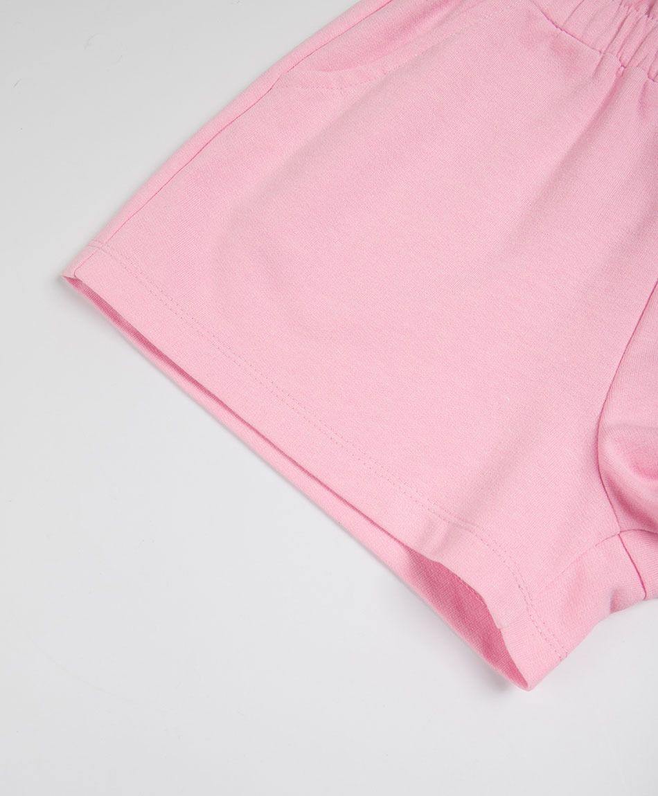 Short ni&ntilde;a rosado