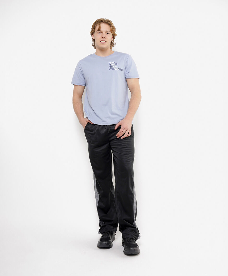Pantal&oacute;n de buzo hombre l&iacute;nea lateral