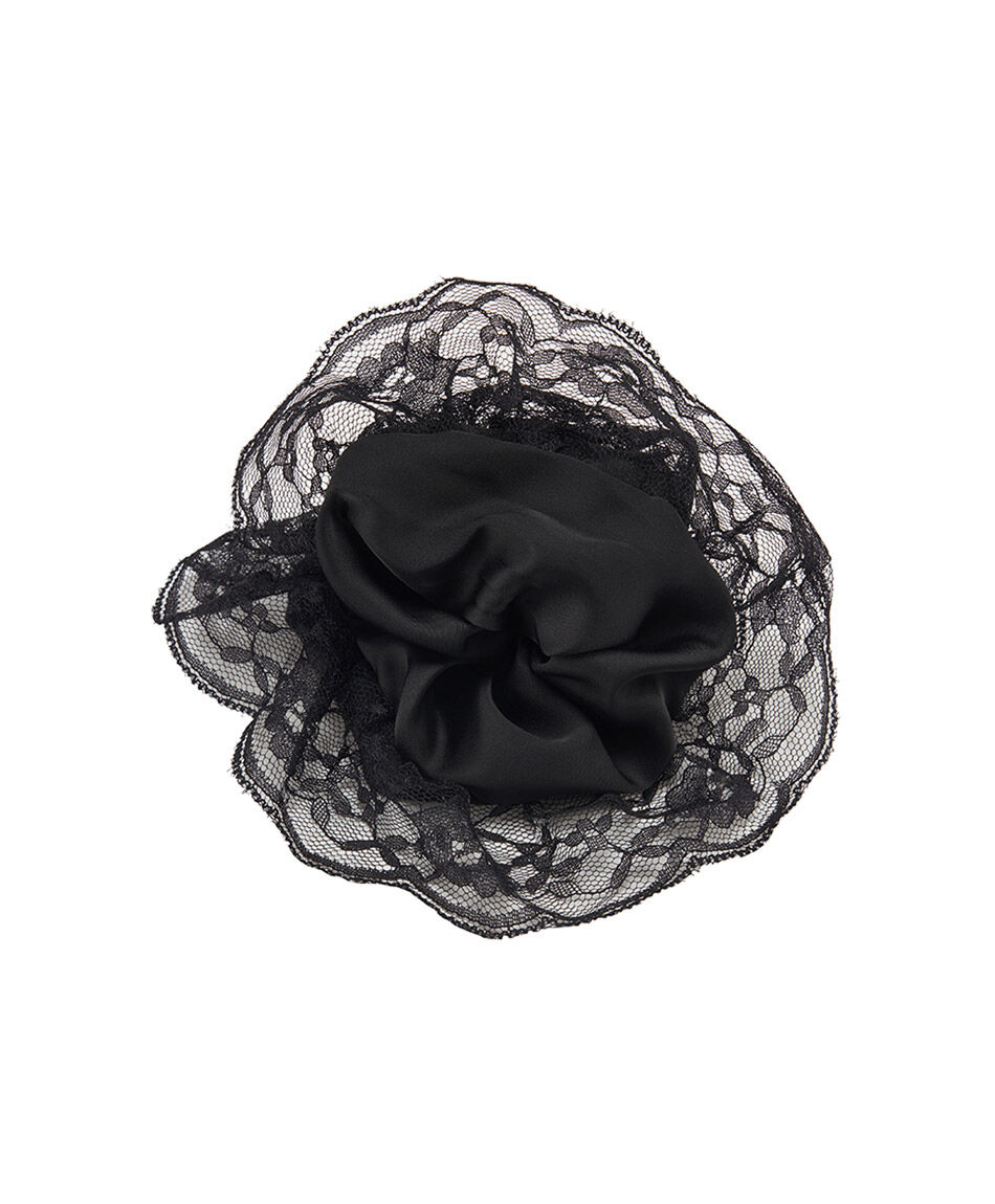 Scrunchie mujer encajes