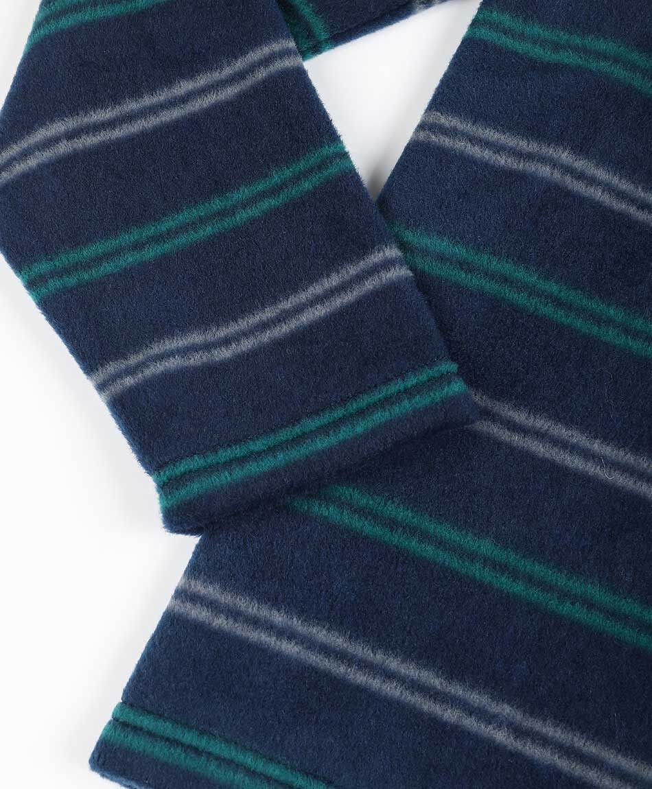 Pijama hombre polar l&iacute;neas bicolor