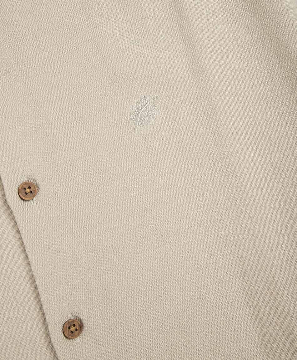 Camisa hombre lino bordado