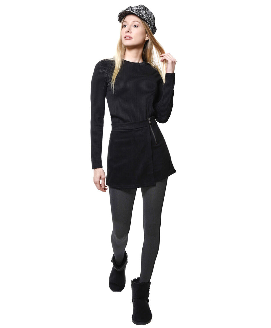 Mini pantalon cierres