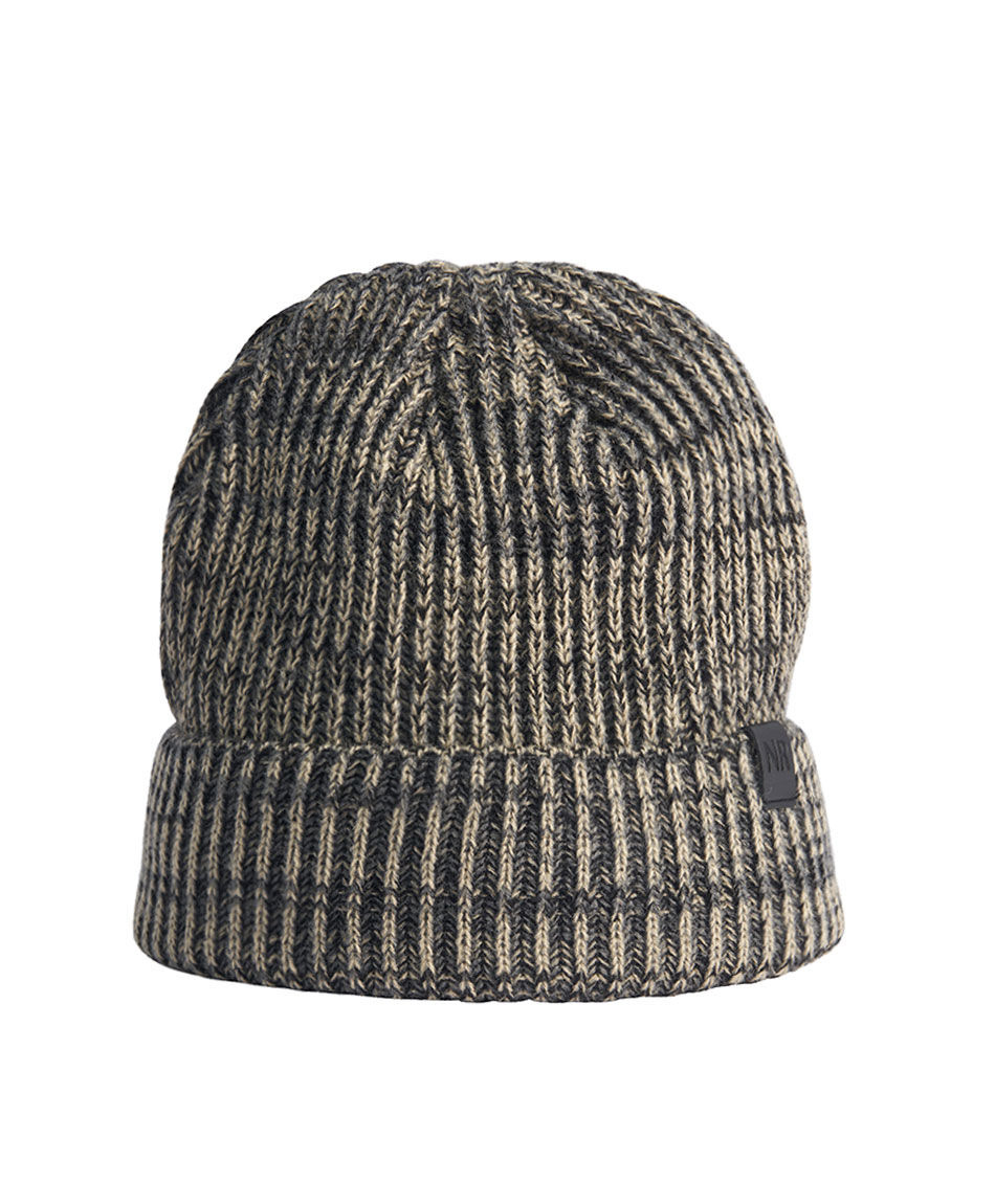 Gorra hombre tejido gris