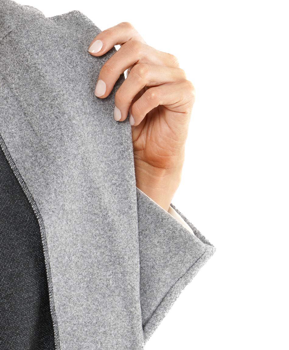 Abrigo mujer entallado