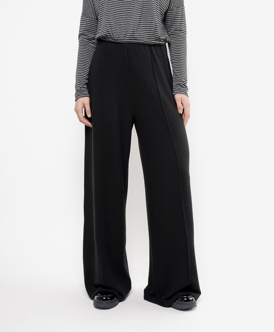 Pantal&oacute;n mujer palazzo brush