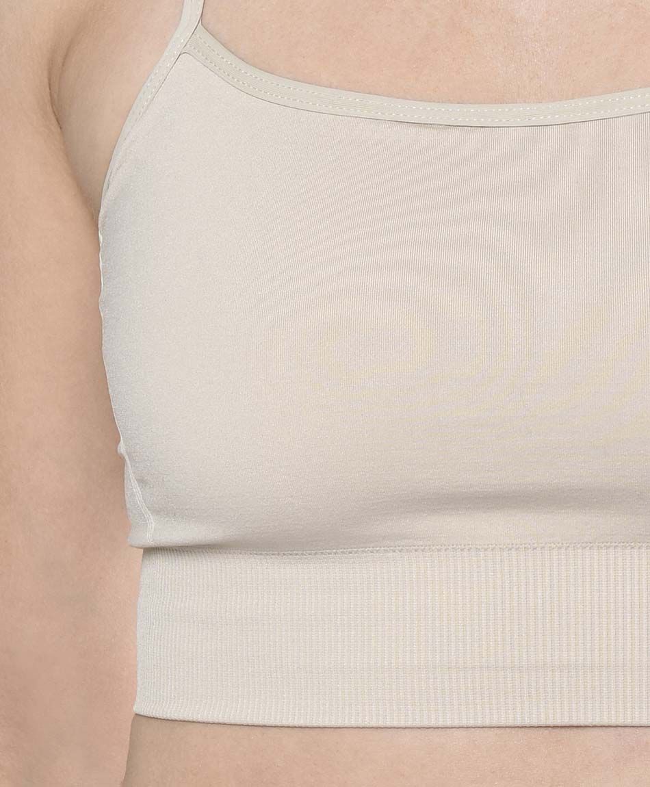 Bralette mujer seamless&nbsp;liso