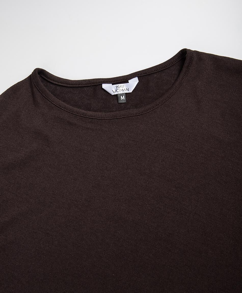 Remera mujer top en punta