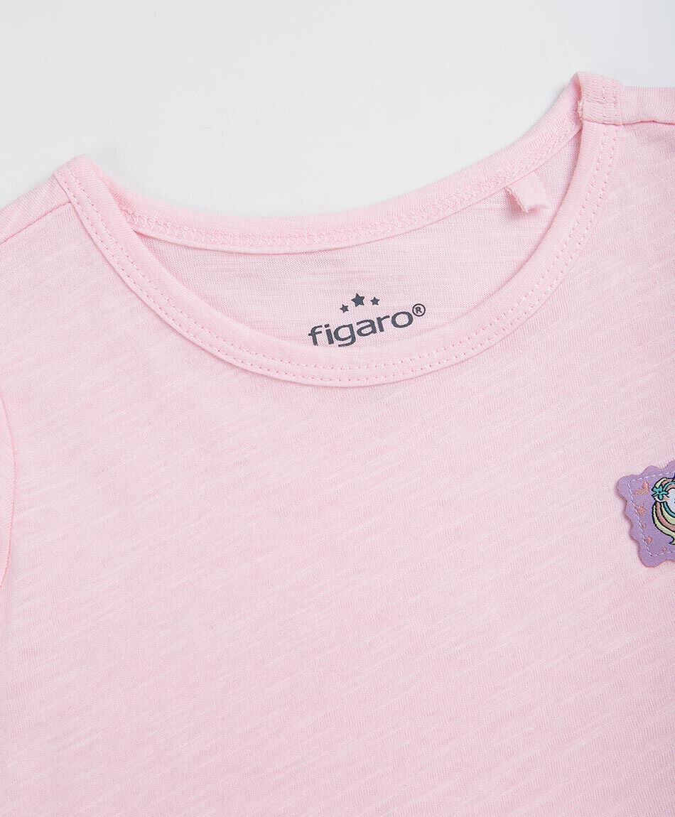 Remera beb&eacute; b&aacute;sica rosa