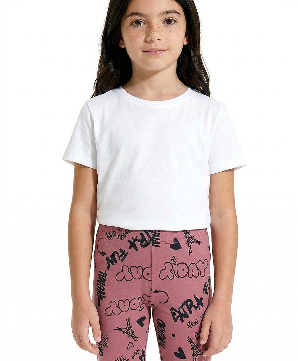 Leggins ni&ntilde;a estampado graffiti