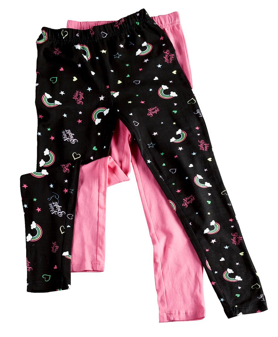 Pack leggins estampada