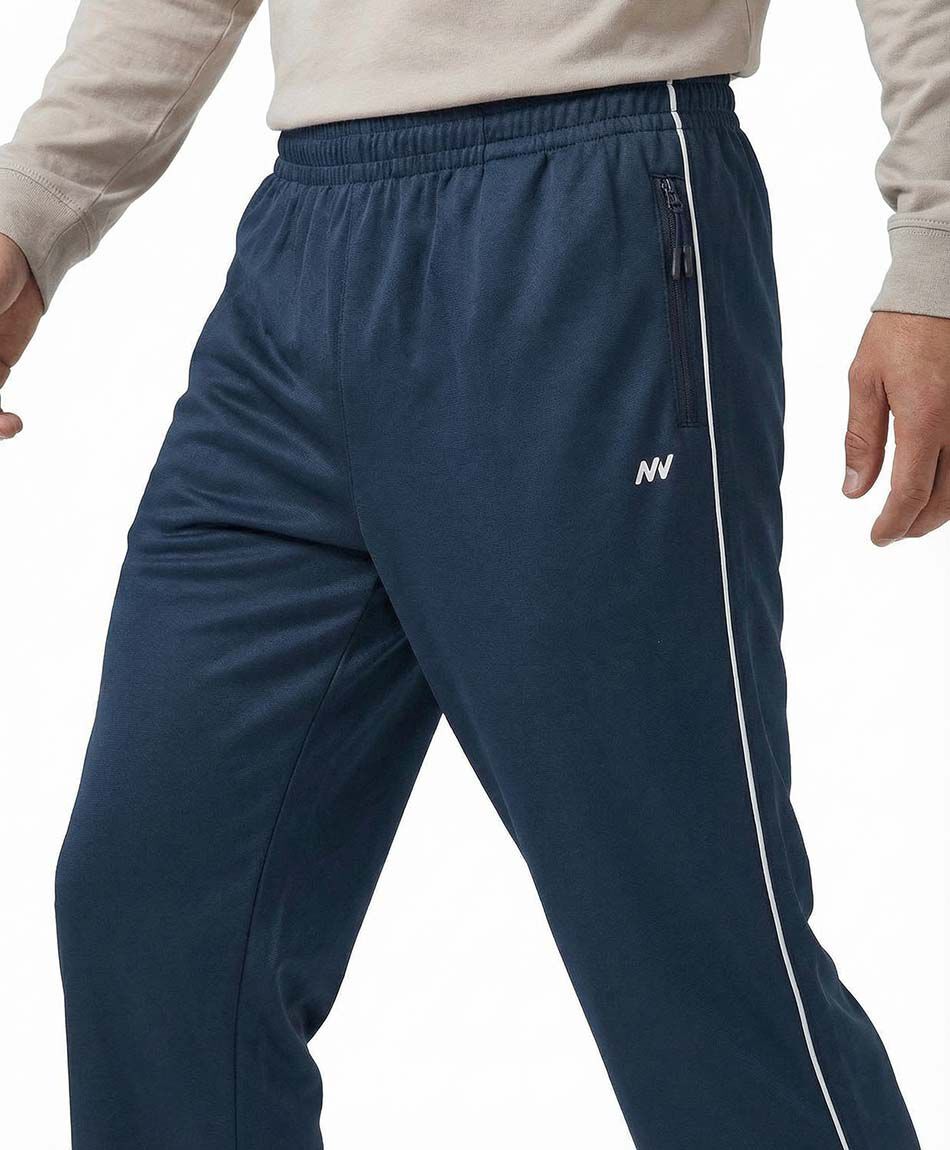 Pantal&oacute;n deportivo hombre rectos azul